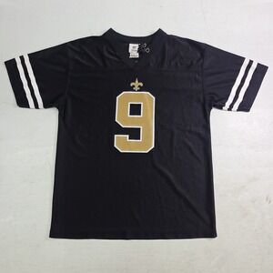 Drew Brees New Orleans Saints NFL Team Apparel Jersey Youth Boys‎ XL 18/20 VG